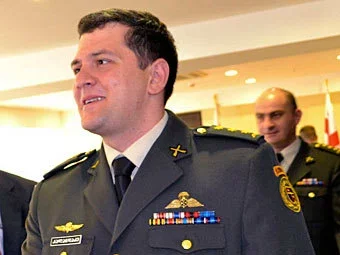 Георгий Каландадзе в 2011 году в грузинской униформе. Фото lenta.ru