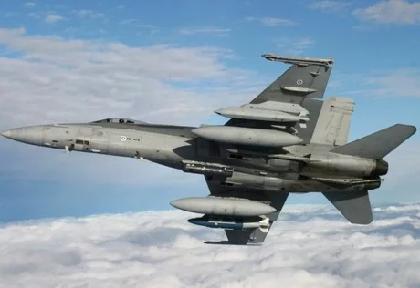 F-18 Hornet ВПС Фінляндыі, Getty Images