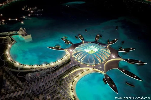  Так будуць выглядаць стадыёны ў Катары.