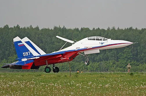 Под Барановичами может появиться база российских Су-30. Иллюстративное фото.