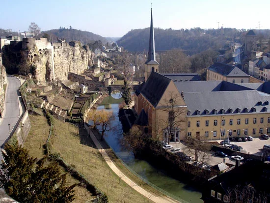  Люксембург гэта не толькі краіна, але і горад з аднайменнай назвай.