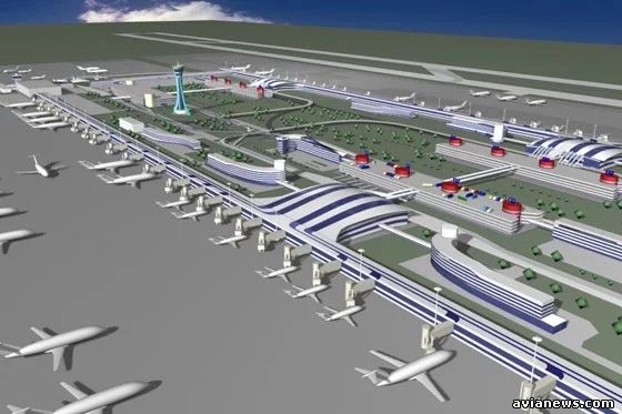 Аэрапорт Барыспаль. План развіцця да 2020 года.