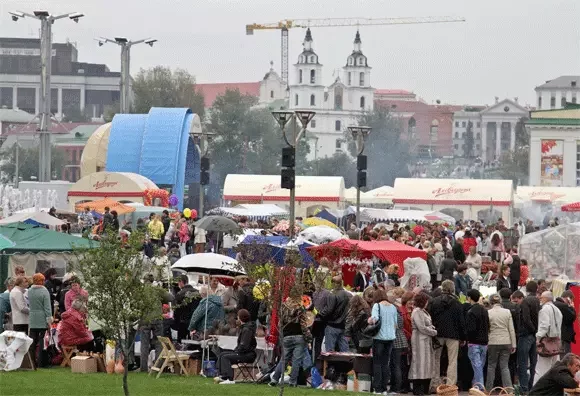 Свята горада збірае дзясяткі тысяч людзей.