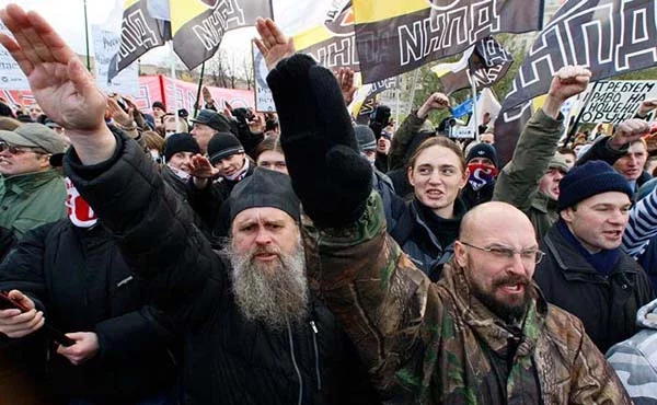  Адзін з «Рускіх маршаў», арганізаваны «Рухам супраць нелегальнай іміграцыі».