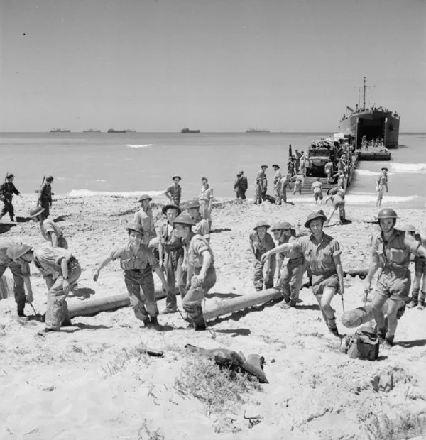 Высадка саюзнікаў на Сіцыліі, 10 ліпеня 1943.