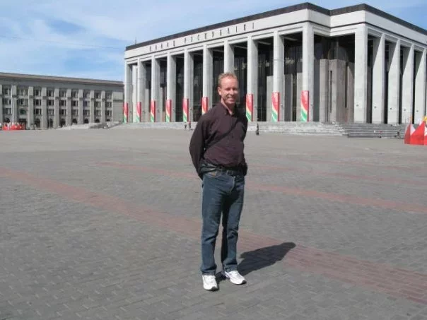 Дэвид Марплз в Минске, 2008 год.