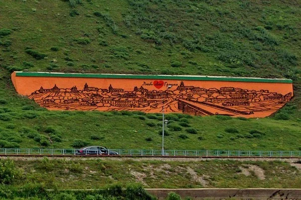 Такім будзе гэтае графіці (праект). Са старонкі vk.com/graffitiartgrodno