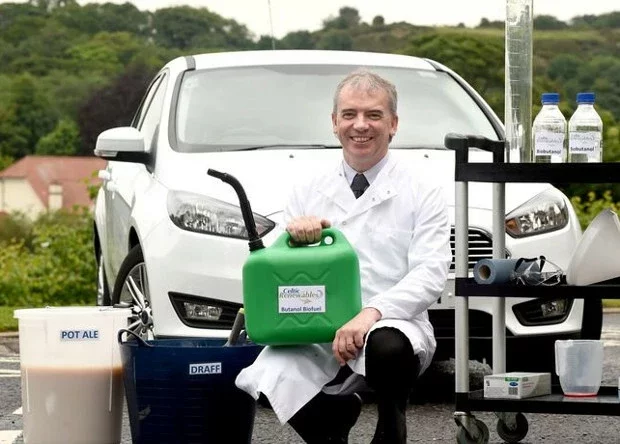 Ford Focus перед началом испытаний на биотопливе. Фото: Celtic Renewables