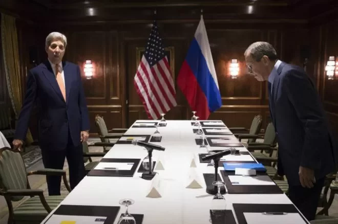 В пятницу Джон Керри и Сергей Лавров провели переговоры в Вене, посвященные ситуации в Сирии. Фото AP