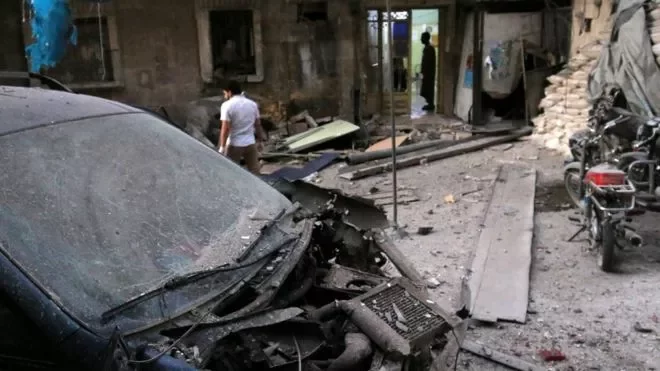 Больницы в Алеппо подверглись второй бомбардировке за неделю. Фото Reuters
