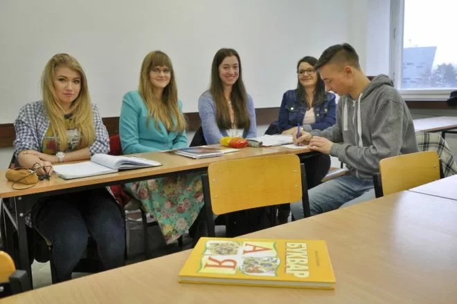 Студенты-белорусисты в Варшавском университете
