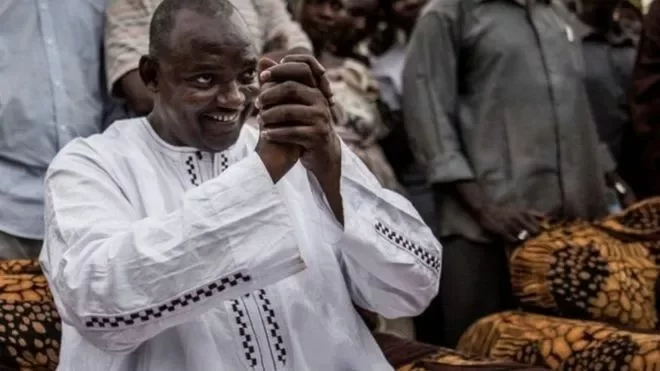 Новый президент Гамбии Адама Бэрроу