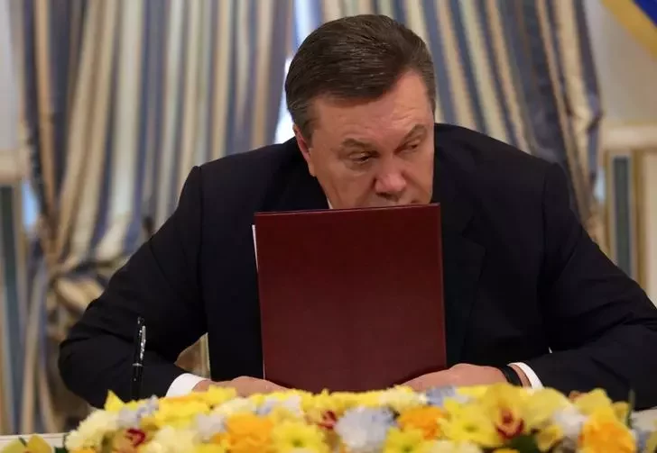 Так сегодня выглядел Виктор Янукович.