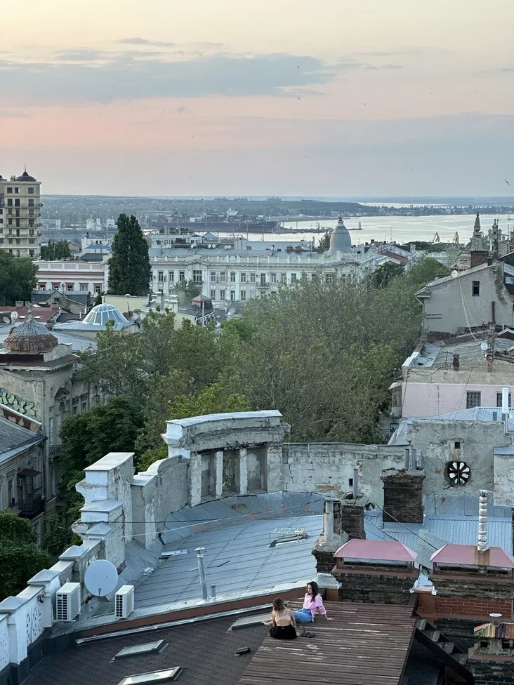 Одесса, вид на город.