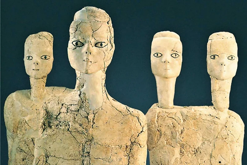 Фигурки эпохи неолита, найденные на Ближнем Востоке. Фото: isgandar via Tumblr