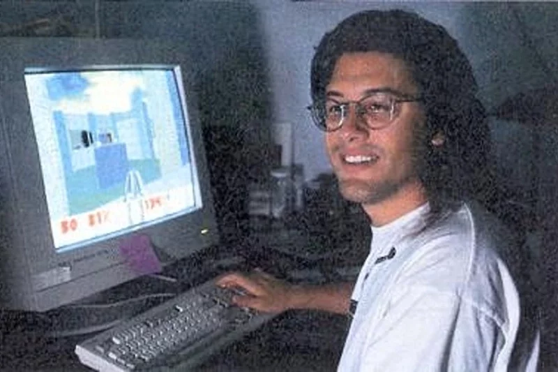 Джон Ромеро, один из создателей Doom, в 1994 году. Фото: giantbomb.com
