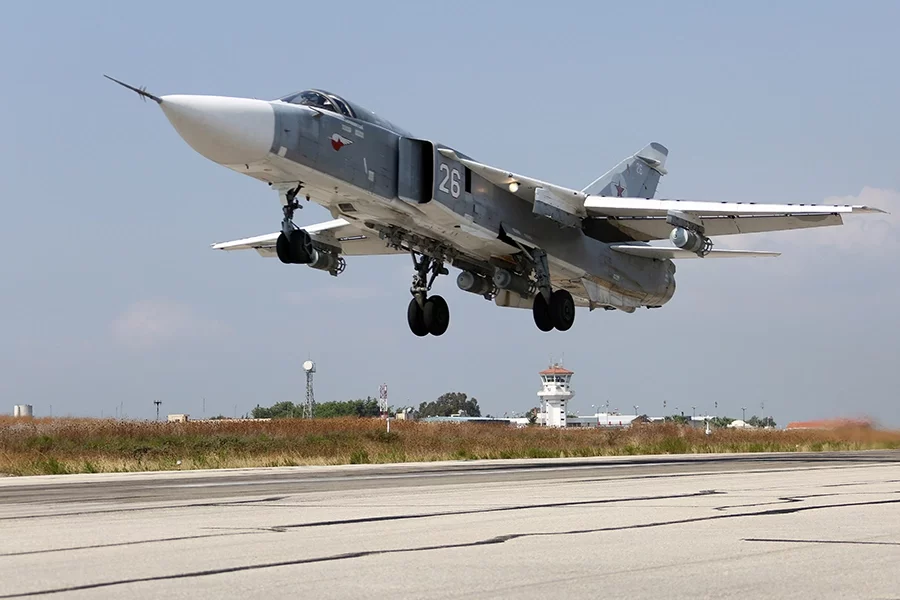 Российский Су-24 в Сирии. Фото wikipedia.org