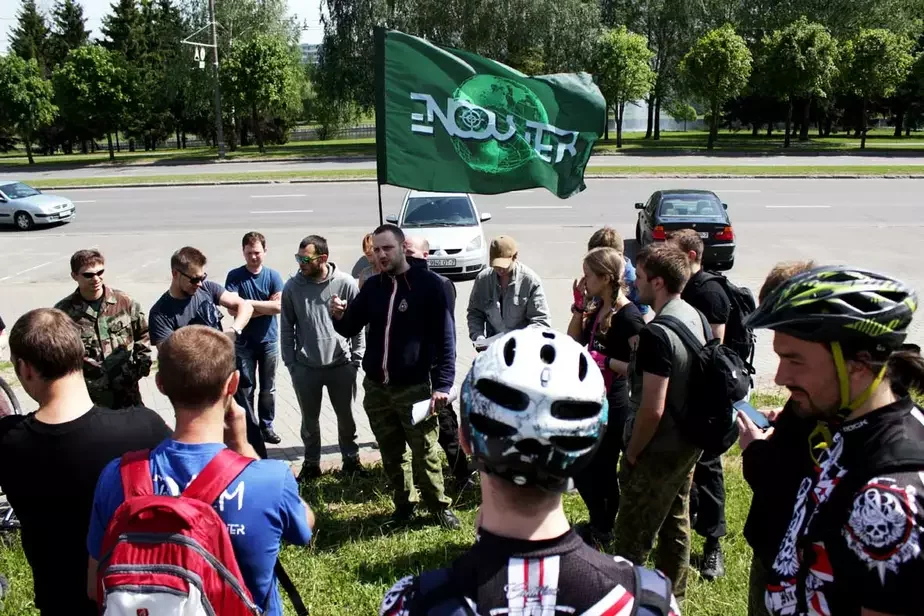 Фото предыдущей велосипедной «Схватки».