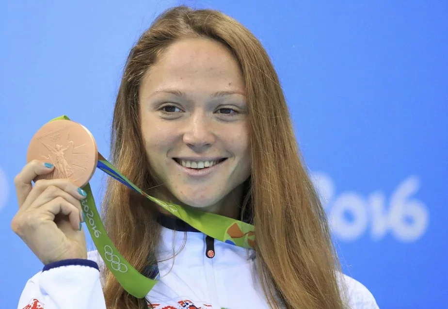 Александра Герасименя завоевала бронзу Олимпиады. Фото Reuters.
