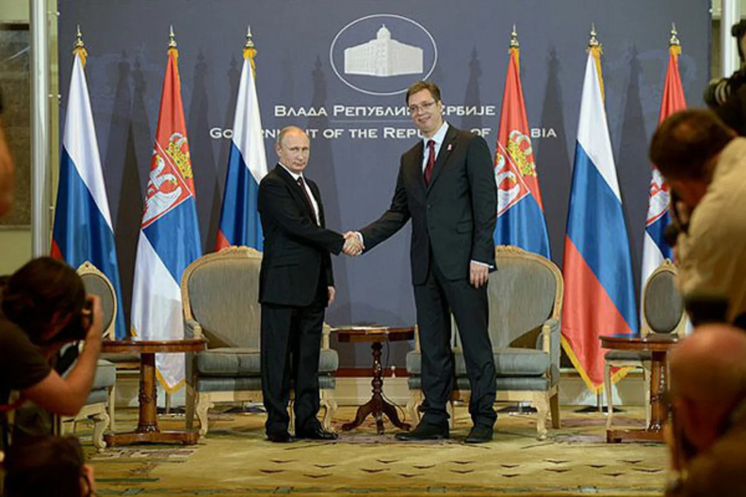 президент сербии с путиным