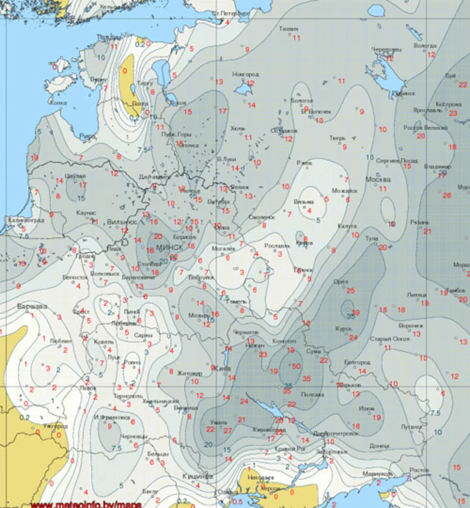 Высота снега карта. Высота снежного Покрова в Санкт-Петербурге.