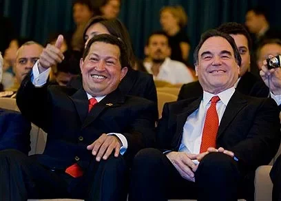 Калі палітыка сустрэла кінематограф: Чавес і Стоўн. Фота-AFT