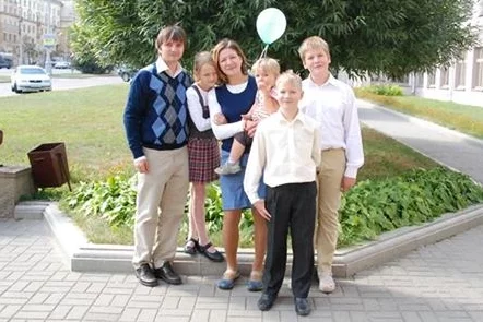 У Татьяны Гацура-Яворской четверо детей. Трое уже учатся в белорусскоязычной гимназии.