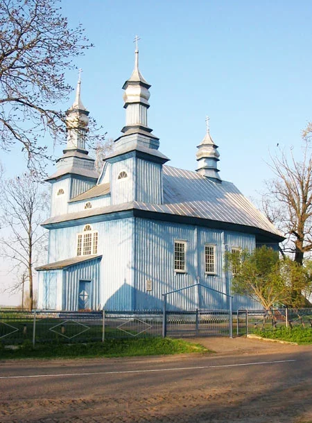 Юр'еўская царква ў Валавелі Драгічынскага раёна была ўзорам беларускага барока.