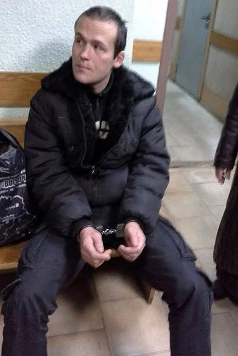 Василий Парфенков в суде. Фото из Facebook Юлии Степановой.