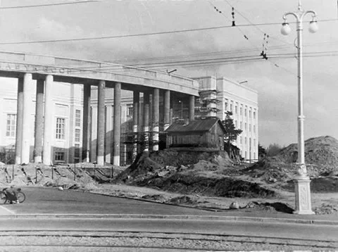 Мінск, май 1953 года, Акадэмія навук, фота з фэйсбука Вадзіма Зелянкова