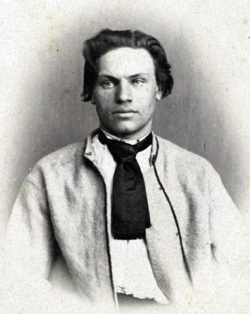 Канстанцін Каліноўскі. Фота 1862.