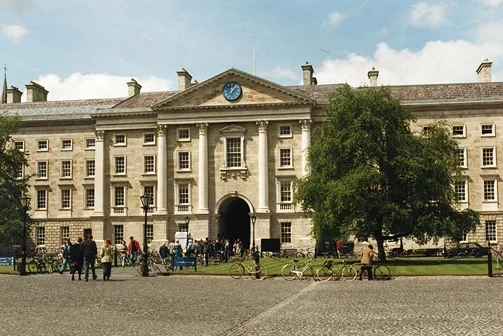 Тринити-колледж в Дублине. 