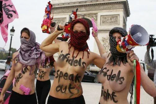 фота са старонкі Femen у Facebook