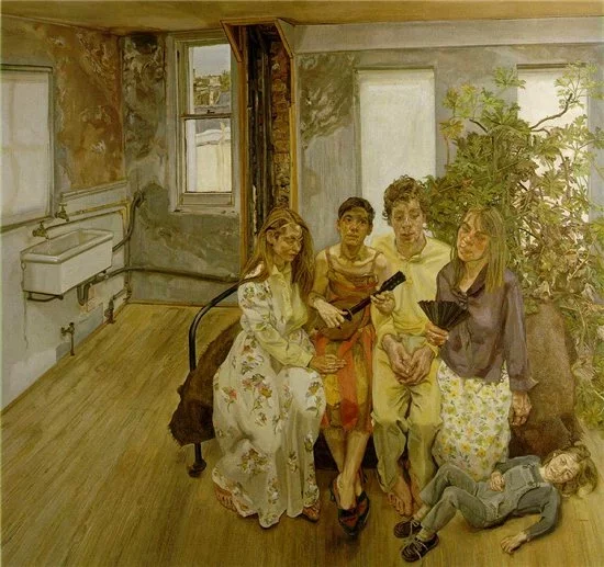 Luśjen Frejd. Large Interior W.11 1981