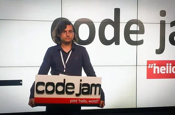 Іван Мяцельскі, фота Google Code Jam.