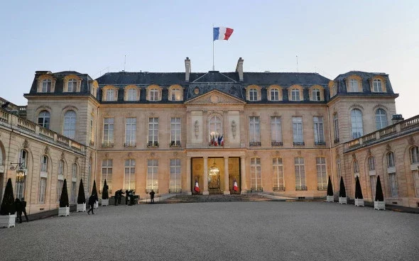 Елісейскі палац (рэзідэнцыя прэзідэнта Францыі). Фота: Reuters
