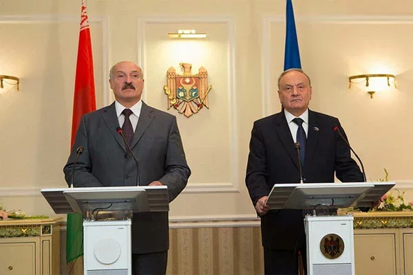 Аляксандр Лукашэнка і прэзідэнт Малдовы Нікалае Цімафці, фота з сайта прэзідэнта Малдовы.