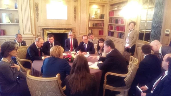 Фото из Twitter пресс-секретаря президента Украины Святослава Цеголко.