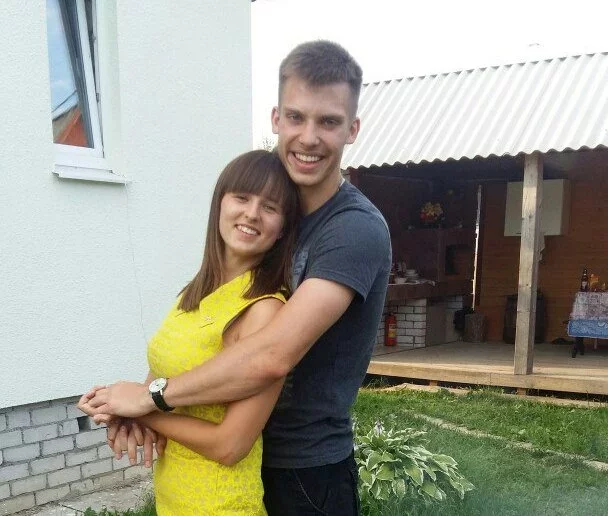 Владислав Барилов с женой