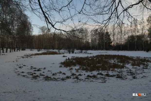 Park, dzie nibyta znajšli trup chłopčyka