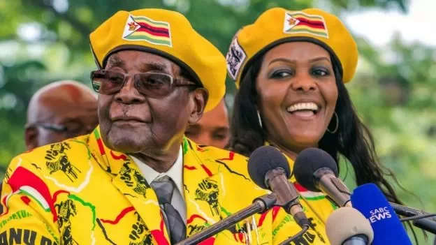 52-гадовая Грэйс Мугабэ спадзявалася атрымаць уладу над Зімбабвэ пасля свайго 93-гадовага мужа.