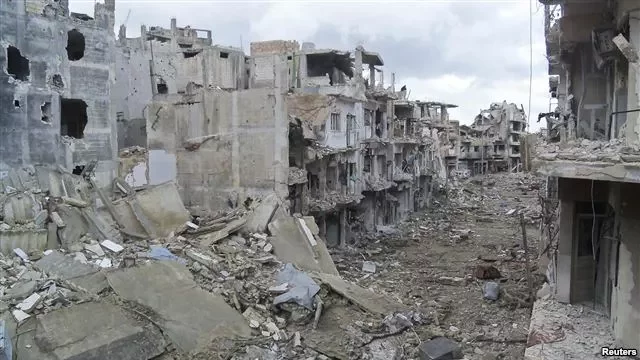 Хомс (Сірыя), студзень 2013 г.