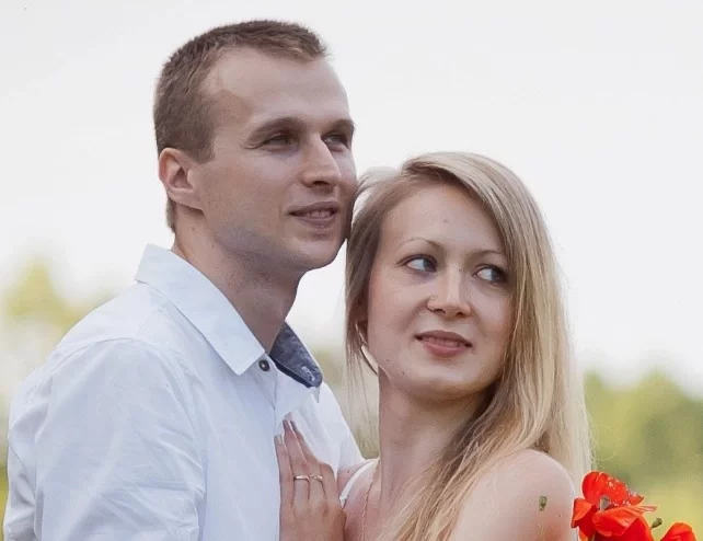 Андрей Свиридов с женой. Фото ok.ru.