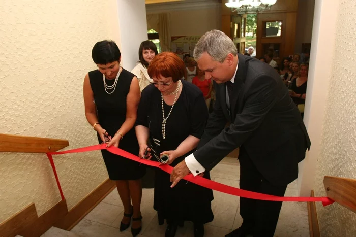 Адноўленыя экспазіцыі адкрываў міністр культуры Павел Латушка.
