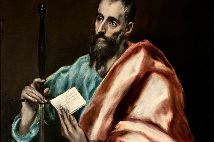 Эль Греко. Апостол Павел. Фрагмент. Wikimedia Commons.