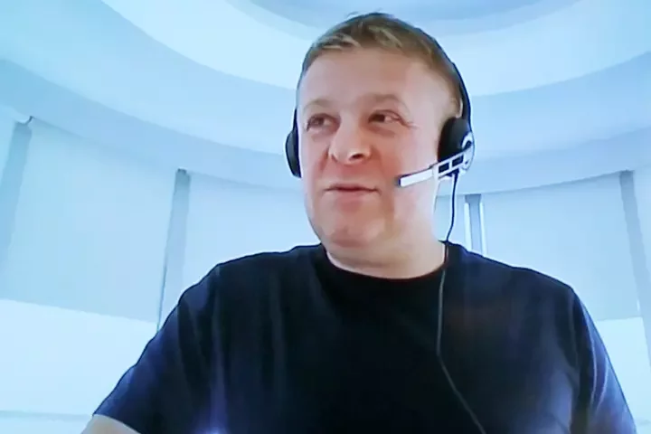 Виктор Кислый. Скриншот из видеоинтервью «Про бизнес»