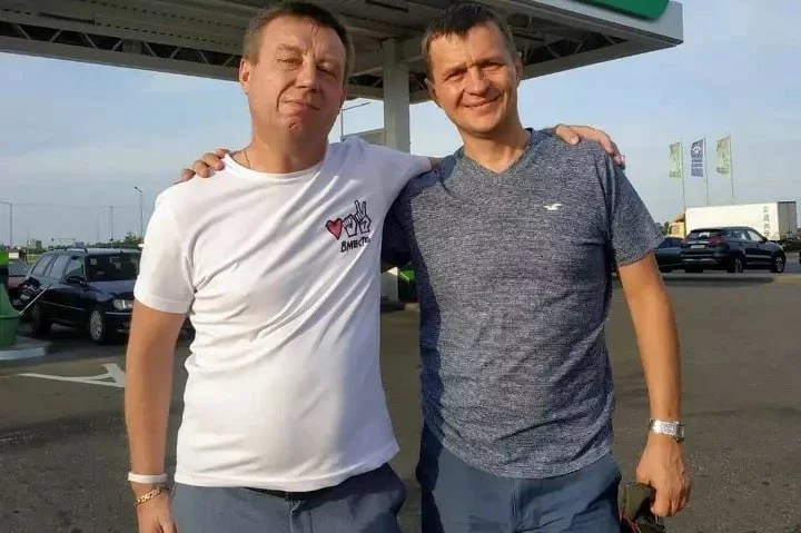 Сергей Масловский (слева) и Олег Волчек