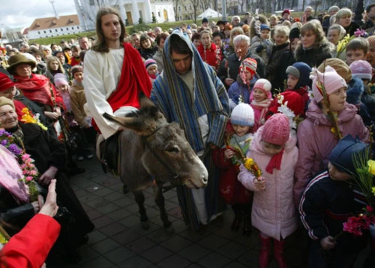 Palm Sunday. Photo by Julia Darashkevich