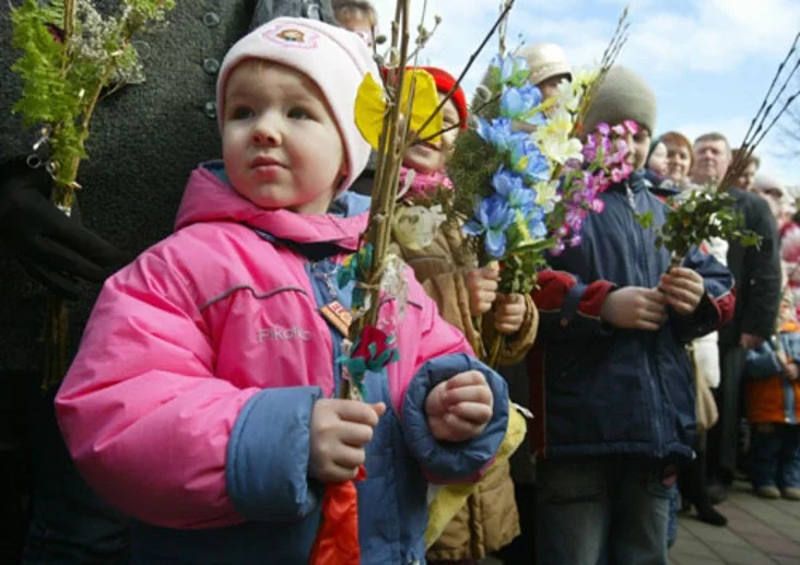 Palm Sunday. Photo by Julia Darashkevich