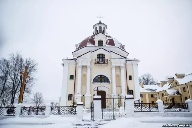 Касьцёл у Мядзеле. Пабудаваны ў 1754 годзе